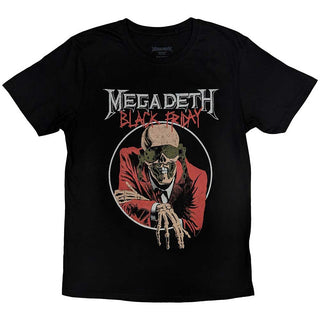 Megadeth T-Shirt: Black Friday (Back Print)
