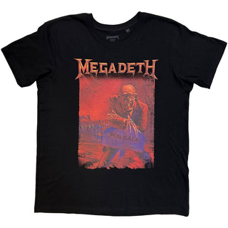 Megadeth Unisex T-Shirt: Peace Sells Album Cover (Black) (Back Print)