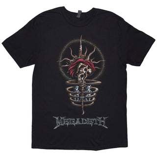 Megadeth Unisex T-Shirt: Youthanasia 1995 North American Tour (Black) (Back Print)