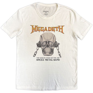 Megadeth T-Shirt: Speed Metal (White)