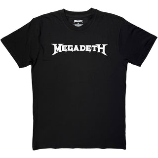Megadeth T-Shirt: Logo Mono (Black)