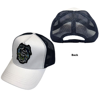 Metallica Mesh Back Cap: Stage Pit (Navy Blue & White)