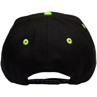 Metallica Unisex Snapback Cap: And Justice For All (Black & Green)