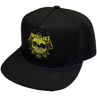 Metallica Snapback Cap: Sun Mono (Black)