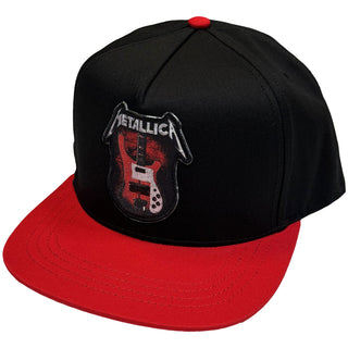 Metallica Snapback Cap: Cliff 'Em All Bass (Black & Red)