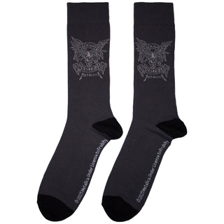 Metallica Unisex Ankle Socks: Seek & Destroy (Charcoal Grey) (UK Size 6 - 11)