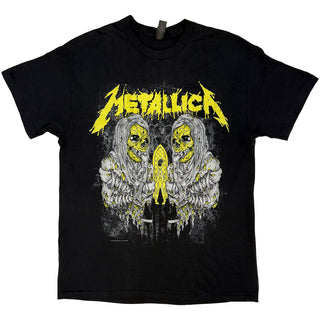 Metallica Unisex T-Shirt: Sanitarium (Black) (Back Print)