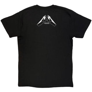 Metallica T-Shirt: Master Of Puppets Jumbo (Black) (Back Print)