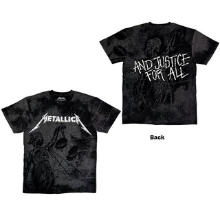 Metallica T-Shirt: Justice (Black) (Wash Collection)