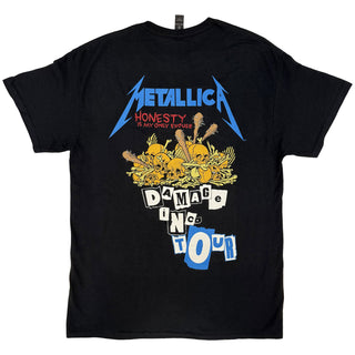 Metallica Unisex T-Shirt: Damage Inc (Black) (Back Print)