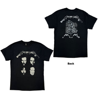 Metallica T-Shirt: 4 Faces
