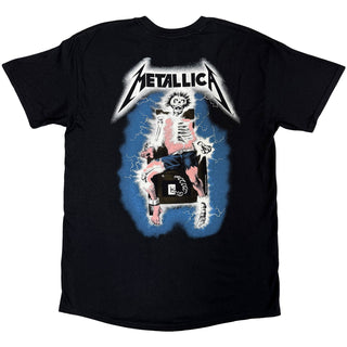 Metallica Unisex T-Shirt: Metal Up Your Ass (Black) (Back Print)