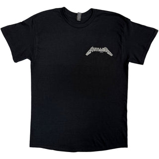 Metallica Unisex T-Shirt: Nothing Else Matters (Black) (Back Print)