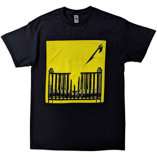 Metallica Unisex T-Shirt: 72 Seasons Burnt Crib (Black) (Back Print)