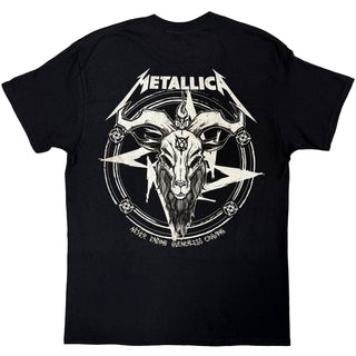 Metallica Unisex T-Shirt: Darkness Son (Black) (Back Print)