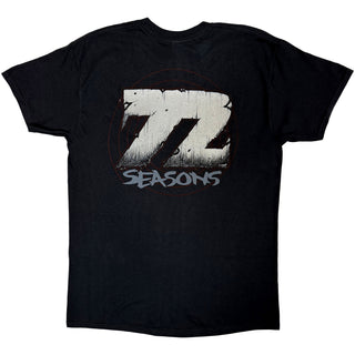Metallica T-Shirt: Skull Screaming Red 72 Seasons (Back Print)