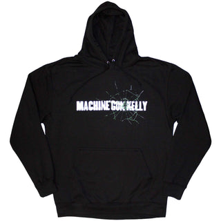 Machine Gun Kelly Pullover Hoodie: Cracked Glass