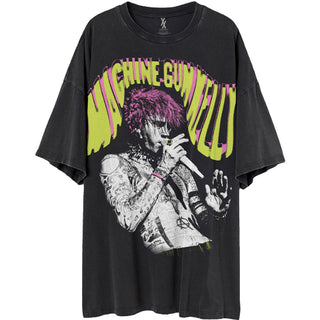 Machine Gun Kelly T-Shirt: Tickets To My Downfall (Black) (Oversized Print)