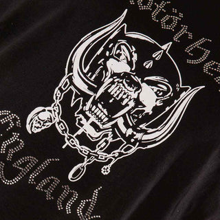 Motorhead Ladies Embellished T-Shirt: England (Diamante)