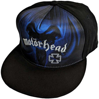 Motorhead Snapback Cap: Rock 'N' Roll Blue Mono