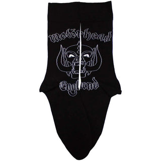 Motorhead Unisex Ankle Socks: England (Black) (UK Size 4 - 7)
