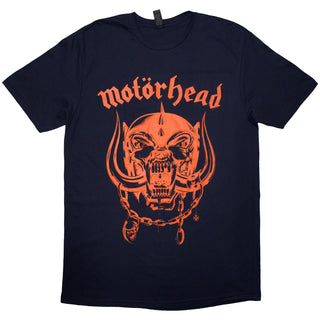 Motorhead T-Shirt: Good & Loud (Navy Blue) (Back Print)