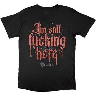 Motionless In White T-Shirt: Decades (Black) (Back Print)