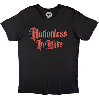 Motionless In White T-Shirt: Hand (Black) (Back Print)