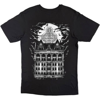 Motionless In White T-Shirt: Afraid Of The Dark (Black) (Back Print)