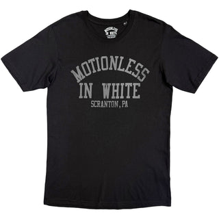 Motionless In White T-Shirt: Afraid Of The Dark (Black) (Back Print)