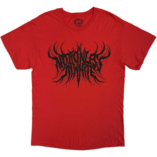 Motionless In White T-Shirt: Playing God (Red) (Back Print)