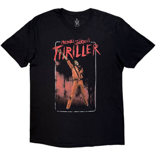 Michael Jackson T-Shirt: Thriller White Red Suit