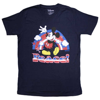 Disney Unisex T-Shirt: Mickey Mouse Peace