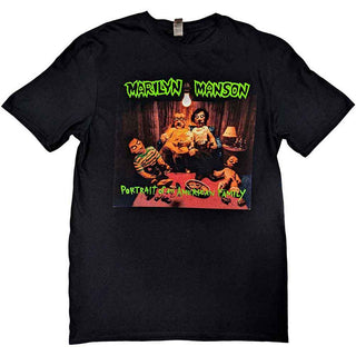 Marilyn Manson T-Shirt: American Family (Back Print)
