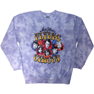 Monty Python Sweatshirt: Flying Circus (Purple) (Wash Collection)