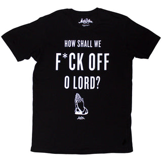 Monty Python T-Shirt: F Off (Black)