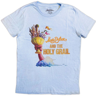 Monty Python Ladies T-Shirt: Holy Grail Lifted (Light Blue)