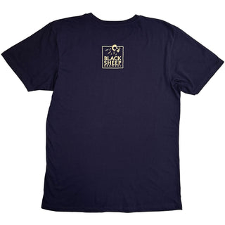 Monty Python T-Shirt: Holy Grail Golden Ale (Navy Blue) (Back Print)