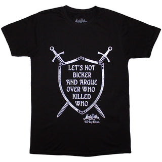 Monty Python T-Shirt: Shield (Black)