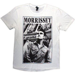 Morrissey T-Shirt: Maurice B&W (White)