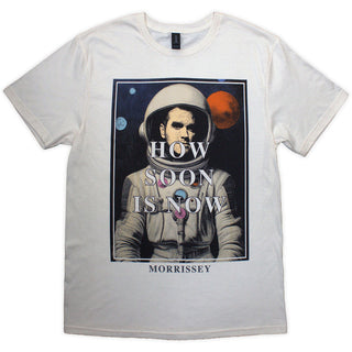 Morrissey T-Shirt: How Soon Is Now? (Natural)