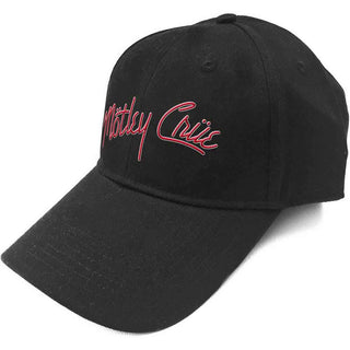 Motley Crue Baseball Cap: Logo (Sonic Silver)