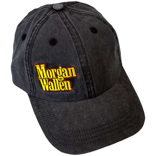 Morgan Wallen Unisex Baseball Cap: Stacked Logo Side