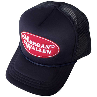 Morgan Wallen Unisex Mesh Back Cap: Oval Logo