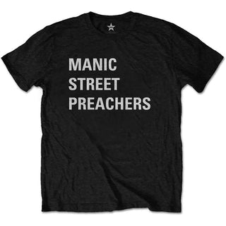 Manic Street Preachers T-Shirt: Block Logo