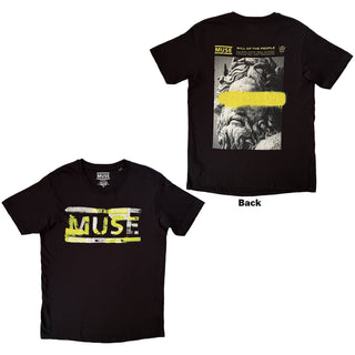 Muse T-Shirt: Will Of The People (Black) (Back Print)