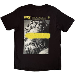 Muse T-Shirt: Will Of The People (Black) (Back Print)
