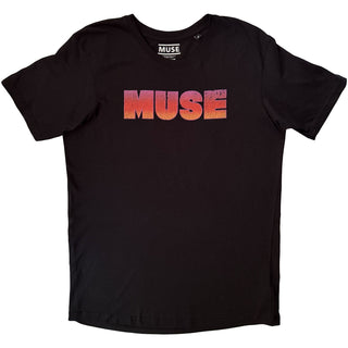 Muse T-Shirt: Punk Skull (Black) (Back Print)