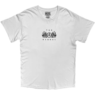 Muse T-Shirt: The Wow Signal (White) (Back Print)