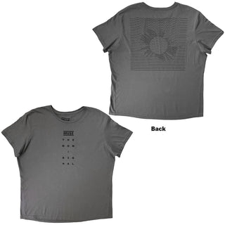 Muse T-Shirt: Logo and Signal (Grey) (Back Print)